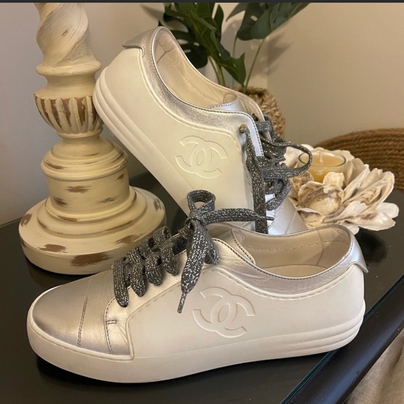 CHANEL Shoes - Chanel CC interlocking sneaker
